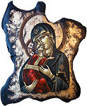 mother of god religious byzantine icon