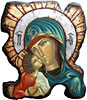 mother of god religious byzantine icon