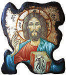 Jesus Christ religious byzantine icon