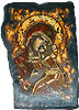 mother of god religious byzantine icon