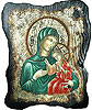 mother of god religious byzantine icon