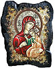 mother of god religious byzantine icon