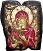 mother of god religious byzantine icon