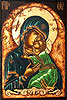 mother of god religious byzantine icon